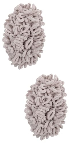 SEWACC 2 Rollen Polyester-Schlingengarn handystativ zing stricknadeln Knitted Blanket Knitted Sweater Pullovergarn Stricken Bastelgarn Wolldecke Strickset Bastelwolle Handstrickgarn