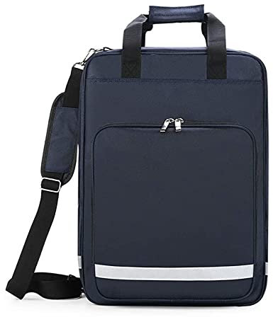 Notfallmedizinkoffer Emergency Responder Trauma Bag Leer Multifunktionaler Erste-Hilfe-Rucksack Wasserdichtes Erste-Hilfe-Notfallset Aus Oxford-Stoff Mit Inneneinteilungen Für Outdoor, Commu