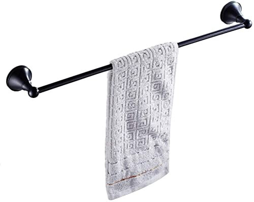 DKRAHRJJ Handtuchhalter, Handtuchständer Aus Metall Mit Einzelstange, Handtuchhalter Aus Messing Für Haushalt Und Badezimmer, Badetuchhalter