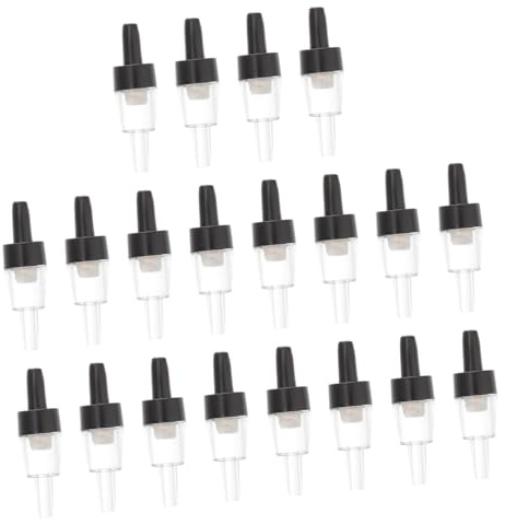 Sosoport 20packung Aquarium Rückschlagventile Kunststoff Checkventile Für Luftpumpen Und Fischbehälter Schützt Vor Rückfluss Und Garantiert Langlebigkeit