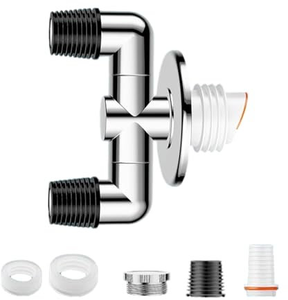 ZBIianxer Waschmaschinen Ablaufschlauch Anschluss Anti Überlauf Verbindung Waschmaschinen Bodenablauf Adapter Langlebig
