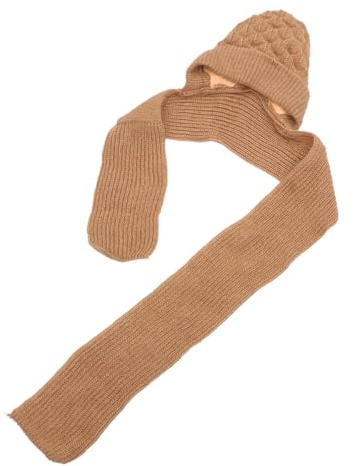 Sosoport Schal Und Mütze in Bequeme Winter-halswärmer Kapuze Für Damen Warm Und Stylisch Für Outdoor-aktivitäten Geeignet
