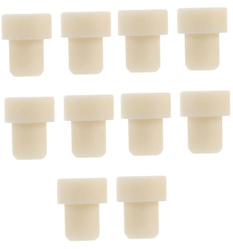 DECORNIJIA 10pièces Bouchons De Vin De Haute Qualité Lot de Bouchons Hermétiques pour Bouteilles Préservation des Arômes Réutilisables Pratiques pour Maison Bureau Et Spa