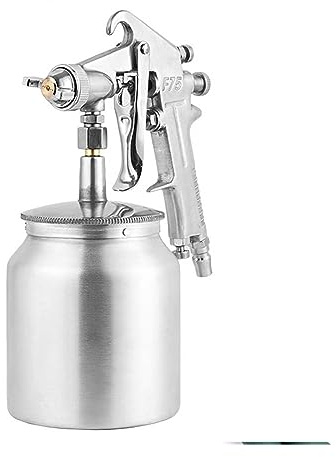 Aerografo per Verniciare, Spruzzatore pneumatico Vernice antiruggine Pistola a spruzzo professionale for vernice for mobili in lattina Colla for vernice for auto Spray ad alta atomizzazione(750ML)