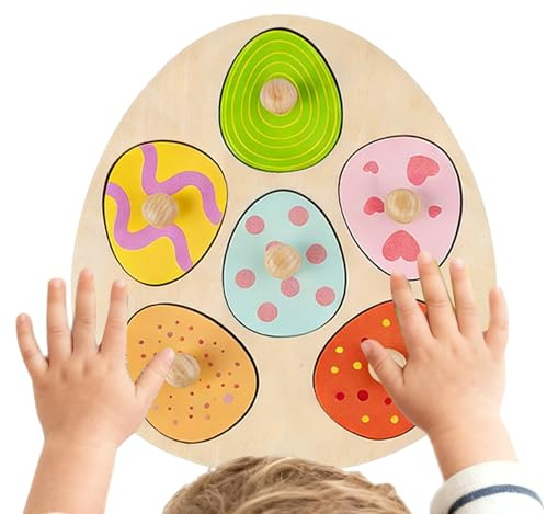 Formpussel I Trä - Pedagogiska Träleksaker för Matchning, Sortering och Utbildningsaktiviteter i Trä - Pedagogisk Aktivitetsleksak För Tidig Inlärning | För Flickor, Pojkar, Barn på Resor, i Skolan, K