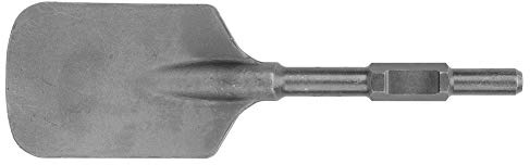 Ausla Scalpello a Vanga per Argilla in Acciaio Cromato, Punta a Vanga con Martello Pneumatico Trattato Termicamente, Base Larga 135 Mm, Scalpello Elettrico per Demolizione di Scavi, Trincee,