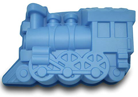 KBstore Moule moderne en silicone bleu pour fanions et fanions - Moule à gâteau anti-adhésif pour anniversaire, cheesecake, pain et pain
