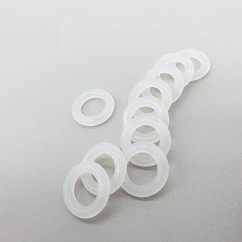 Sankuai O-Ringe aus Silikon, 4 mm dick, lebensmittelecht, Gummi, O-Ringe, Dichtungsring DO 25/26/27/28/29/30/31/32/33/34 mm