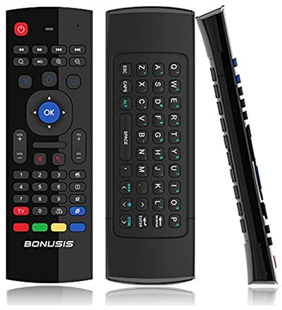 Q97C Air Mouse 2.4G IR Fernbedienung – Universelle Air Mouse mit Tastatur für Android TV-Box, HTPC, IPTV, Smart TV, PC, Projektor, Laptop und Media Player