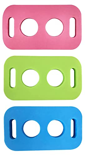 Noodle Builder Connector - Swimming Noodle Connector with 2 Cross Ho les - Pool Noodle Connector, Swimming Noodle Foam Connector,Odorless and Adding Water Fun