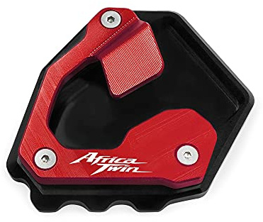 SeitenstäNder Verbreiterung Motorrad CNC Foot Side Stand Pad Plate Kickstand Enlarger Support Erweiterung Anpassung for Honda Twin CRF1000L 2016-2018 CRF 100 0L Motorrad SeitenstäNder Unterlage ( Colo