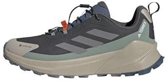 Adidas Homme Terrex Trailmaker 2 Gore-TEX Speed Lace Hiking Shoes, Carbon/Grey Three/Silver Green, 42 2/3 EU