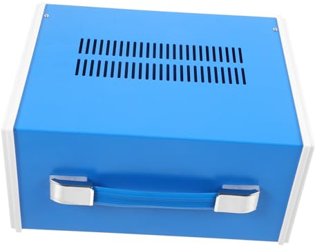 VILLCASE Metal Enclosure Box for Electronic Projects DIY Electrical Case with Splashproof Heat Resistant Insulation for Indoor Outdoor Wiring and Circuit Protection