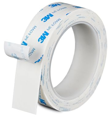 Czdtq Double Sided Foam Tape, Thick Strong Permanent Adhesive Tape, Thick Heavy Duty Adhesive Waterproof Foam, Indoor and Outdoor Use, Mounting Tape for Car, Wall, Home