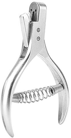 Cryfokt Pinza Compatta per Prove di Prova, Strumento Manuale per Marcare Perforatori per Modelli di Indumenti, Struttura in Acciaio per Cucito su Misura, Adatta per Carta Artigianale, Facile da