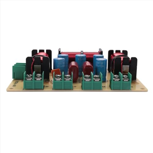 Lafeier 120 W 4-Wege-Frequenzweiche Audio-Lautsprecher Dual-Bass + Mitteltöner Höhen Frequenzteiler KTV Professional