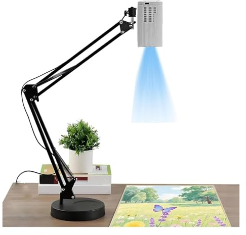 Proiettore for disegni, for artistici da ricalco, for con supporto, Supporta connettività WiFi e USB, for ricalcare Disegni, Pittura, for, Progetti
