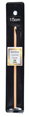 Tulip Bambus Häkelnadel 15 cm 4,00 mm - 1 Stück