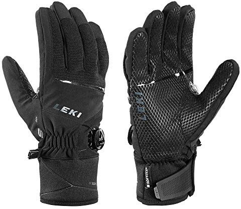 Leki Progressive Tune S Boa LT - Schwarz - Handschuhe mit Trigger S