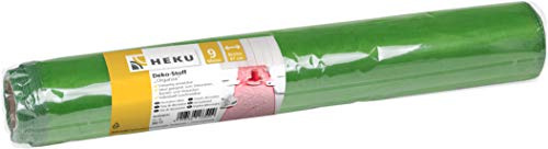 HEKU 30342-17: Organza Deko-Band, 9m x 37cm, grün