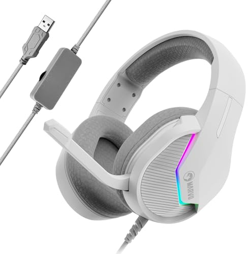 MARVO Casque avec Microphone Gaming HG8936