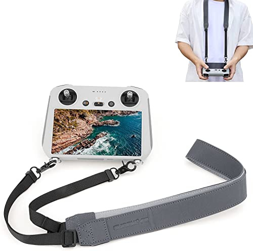 VOLOHAS Justerbart aluminiumskruvband för DJI Mini 4 Pro/Air 3/Mini 3 Pro/Mavic 3/2/Mini 3/2/2 SE/Air 2/2S Axelrem Förstorad Snodd för DJI RC/RC 2/RC PRO/Smart Controller Fjärrkontroll, För Dji Rc/Rc