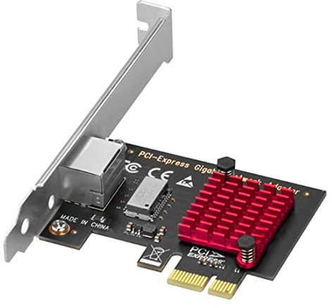 Tarjeta PCIE de 2500 Mbps, tarjeta de red Gigabit de 10/100/1000 Mbps RJ45, tarjeta de red con cable PCI-E 2.5G, tarjeta LAN