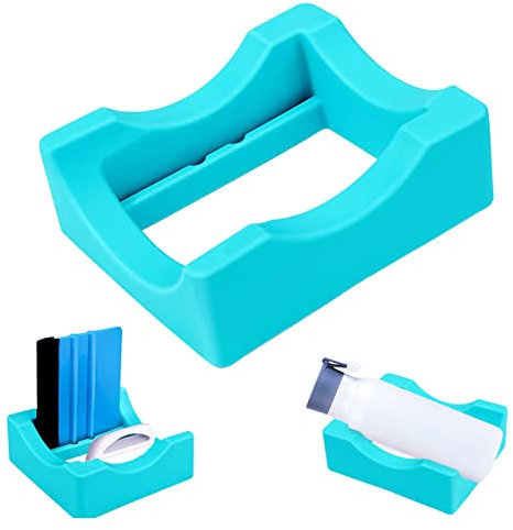 Shunfaji Tassenhalter Silikon Küchen Organizer Becherhalter Für Becher Glasbecher, Tassenhalter Rutschfester Für Wohnmobile Wohnwagen Boote Besteckhalter (2 Stück)