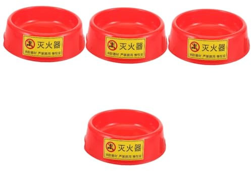 OSALADI 4pcs Fire Extinguisher Base Bracket for Extinguishers Lightweight Holder for Homes Offices Factories and Vehicles Easy to Move and Install