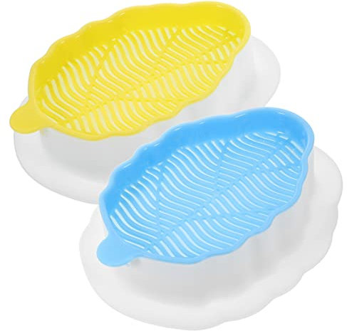 CIYODO Katzengras Pflanzbox 2 Stück Hydroponischer Katzengras Pflanzer Haushalt Mit Abnehmbarer Netzschale Erdloser Katzenminze Pflanzkasten Für Indoor Katzen