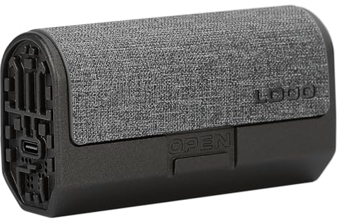 IMALENT LD00 Ladekoffer, 3.800mAh Typ C Taschenlampe Tragbares Ladegerät, 18 Watt Leistung, Kompatibel mit LD35 LD70