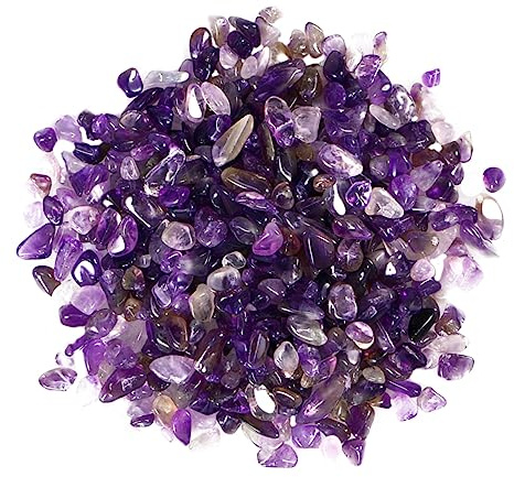 MUCKLILY Decorativa Irregolare in Pietra Viola per Acquari 200G Decorazione per Terrari e Esterni Accessori per e Piscine