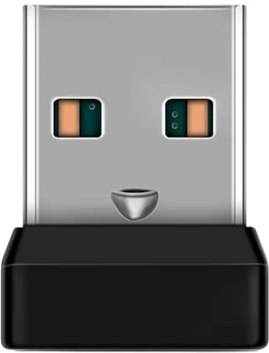 Receptor USB para Teclado Inalámbrico,Receptor Inalámbrico | Conexión para Portátil Viajes Espacios de Trabajo Presentaciones Multimedia