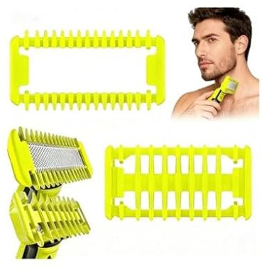 KOQAIIZ 2pz Pettini per Rasoio Corpo per oneblade, Pettini da Barba, Shaver Body Hair Guards, Pettini per Pelle e Corpo, per QP25XX/QP26XX/QP65XX/QP66XX