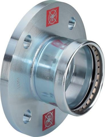 Viega 1159.1 X L – Flansch Verbindung Prestabo 1159.1 X L Durchmesser 108 mm Stahl
