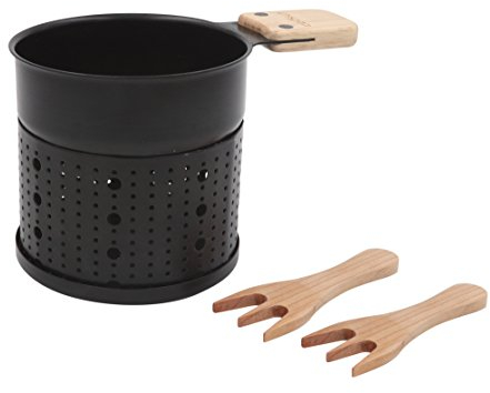 COOKUT- Lumi - Fondue de chocolate con vela - Prepara un postre delicioso e impactante en menos de 5 minutos - 1 aparato para 3 personas - Una fondue de chocolate sin electricidad