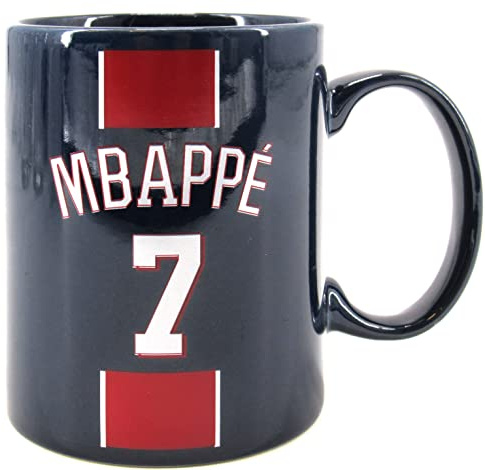 LA PLUME DOREE G.B Mug PSG Mbappe Collection officielle