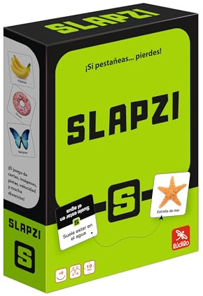 Ludilo - Slapzi | Juegos De Mesa Niños 6 Años | Juego Cartas Niños O Adultos | Juegos Educativos 6 Años O Más | Juego De Cartas para 2 O Más Personas