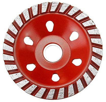N / A Metal Circular Saw Blade Set 100mm Diamond Grinding Wheel Disc Concrete Masonry Stone Marble Sanding Wheel Red Cuts Wood, Metal and Plastic