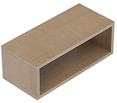 Inbagno Mobile Bagno sospeso per lavabo da appoggio, L. 60/80/110 cm, Serie Master con vano a Giorno