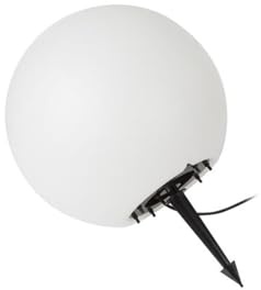Garten Kugelleuchte mit Erdspieß & 3m Kabel IP65, smart steuerbar - Ø45cm