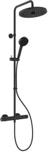 Thermostat-Duscharmatur - Ideal Standard Ceratherm T25+ Dual Thermostat-Mischbatterie Dusche, Schwarz, A7211XG