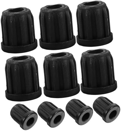 iplusmile 10 Stück Rollenbuchsenhülseneinsätze Aus Robustem Kunststoff Kleine Möbeleinsätze Für Bürostuhlrollen Stabile Schafteinsätze Für Möbel Mit Rollen