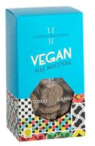 Cannavacciuolo | Biscotti Vegani alla Nocciola e Riso Nero, gusto unico per una scelta consapevole e gustosa, esclusiva ed elegante Confezione Regalo, 250g,