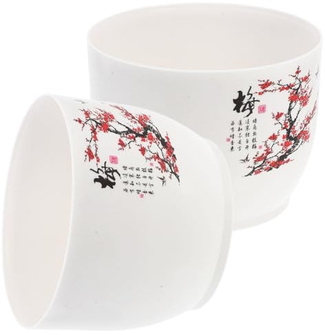 Abaodam 2pezzi Da in Plastica Riutilizzabile Contenitore Per Piante Acquatiche Idroponiche Vasi Per Piante Effetto Decorativo Per e Esterni