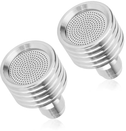 BOXOB 2pcs Pressure Washer Nozzle Tips Replacement, 0.4mm Screen Hole Stainless Steel Power Washer Nozzle with 1/4 Quick Connect for Car Driveway Cleaning Garden Watering Accessories