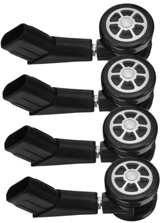 jojofuny 4pcs Office Chair Casters Wheels Swivel Chair Castor Wheels Stem for Hardwood Floors Carpets