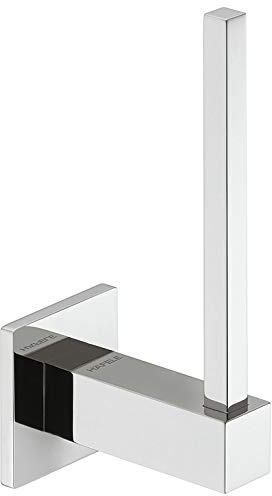 Gedotec Moderner Reserve-Klopapierhalter für die Wandmontage | Wand-Toilettenpapierhalter Chrom poliert | Rollenhalter aus Messing PVD | 1 Stück - Design Accessoire WC-Papierhalter für Bad & Toilette