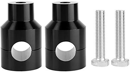 LetCart Motorrad Lenker Riser - 1 Paar 22mm Aluminiumlegierung Lenkerklemmen, Verbesserte Lenker für Modifikation