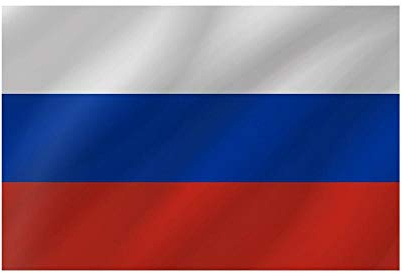 VARIA Flagge Russland 150 x 90 cm, Weiß, Blau, Rot, Querstreifen, Patriotisch, Sportlich